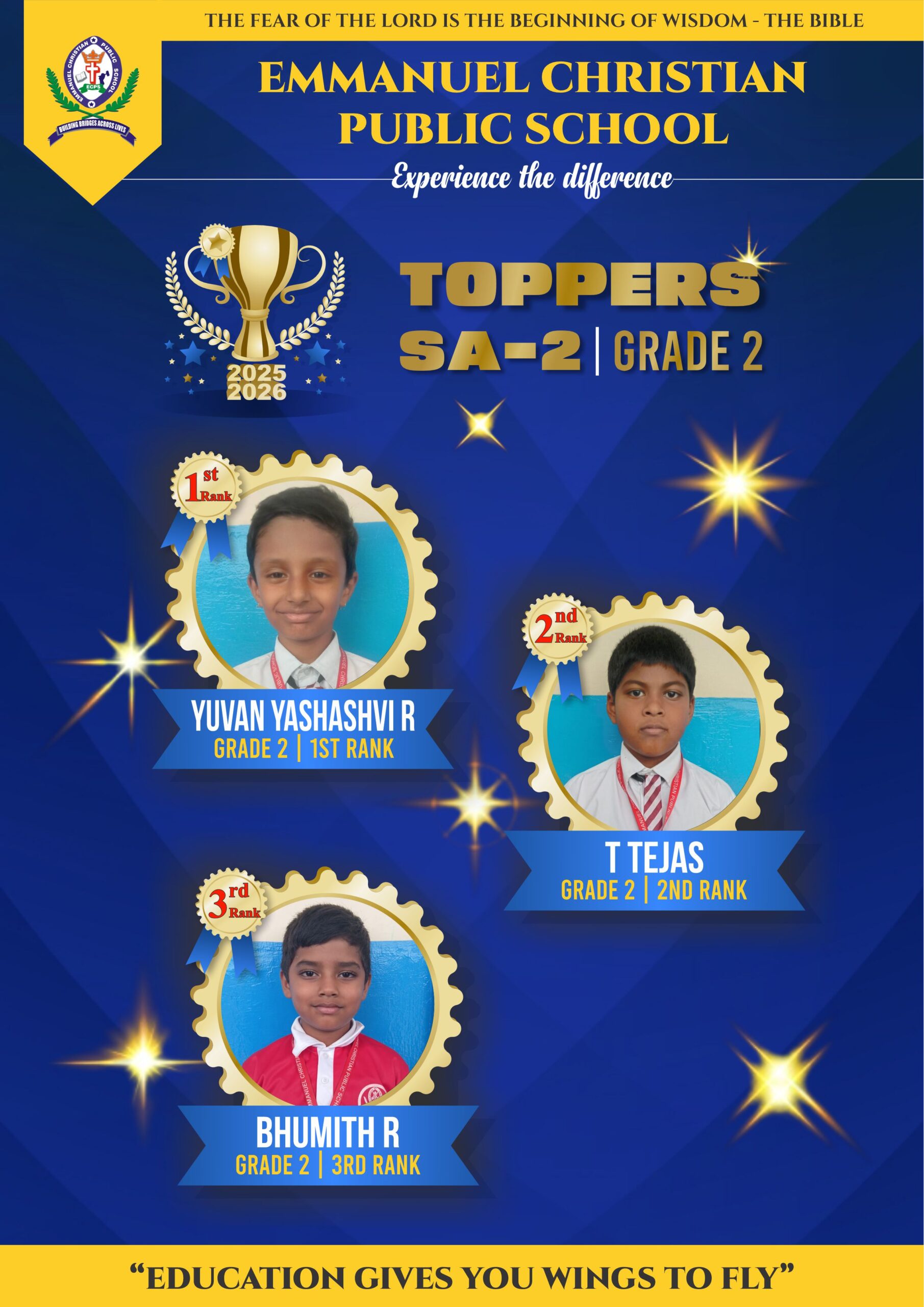 Best performing school in Chamarajanagar