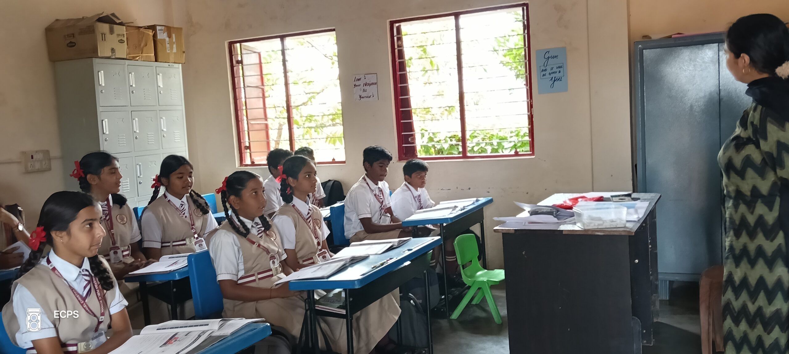 ECPS students learning